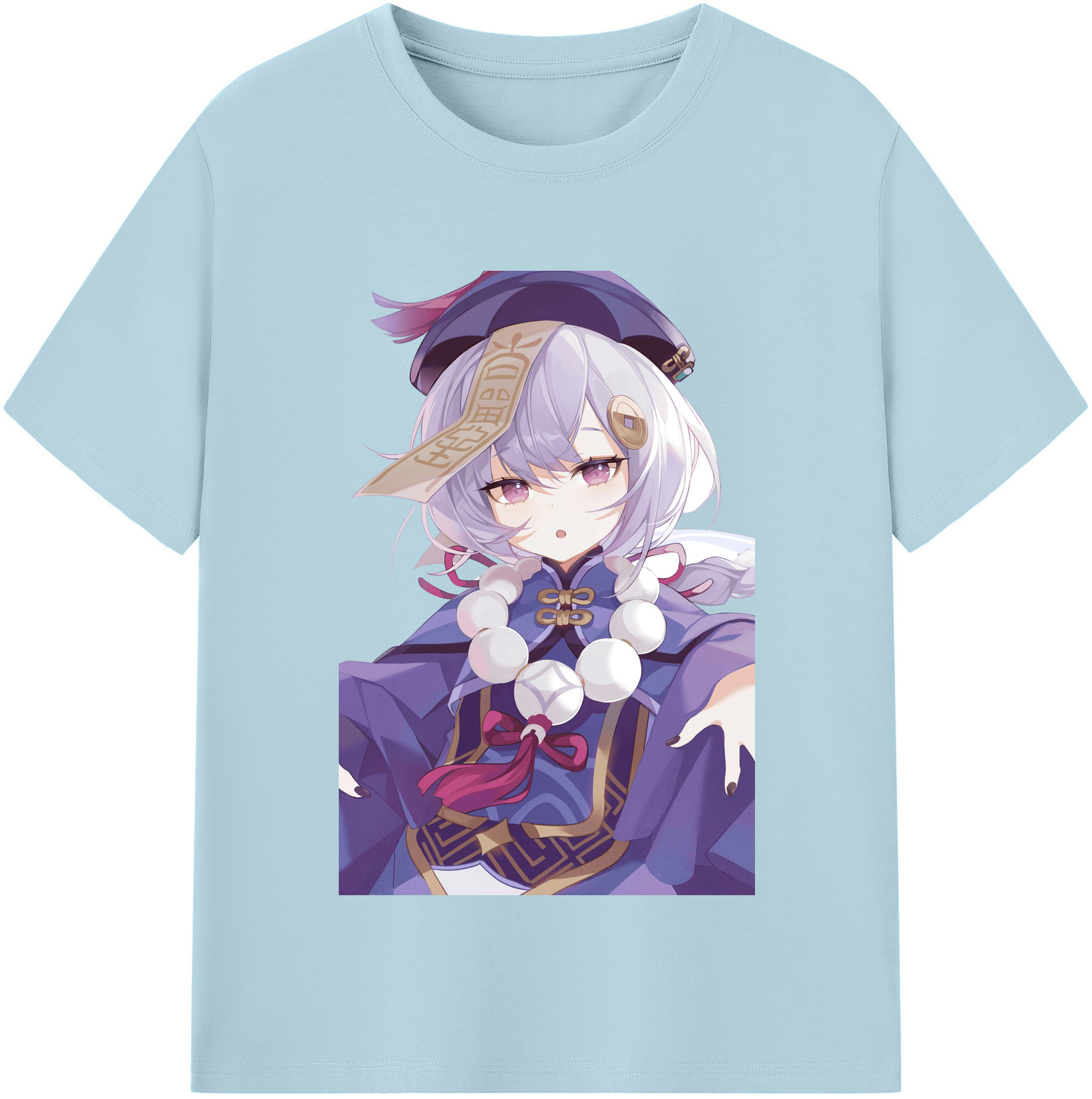 げんし神 七七 なな  genshin Nana 綿100％半袖Tシャツ（フロントプリント）